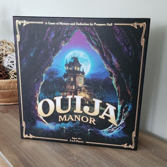👻Ouija Manor Board Game by FUNKO, New in Box,  Perfect for Halloween Game Night - Picture 1 of 9